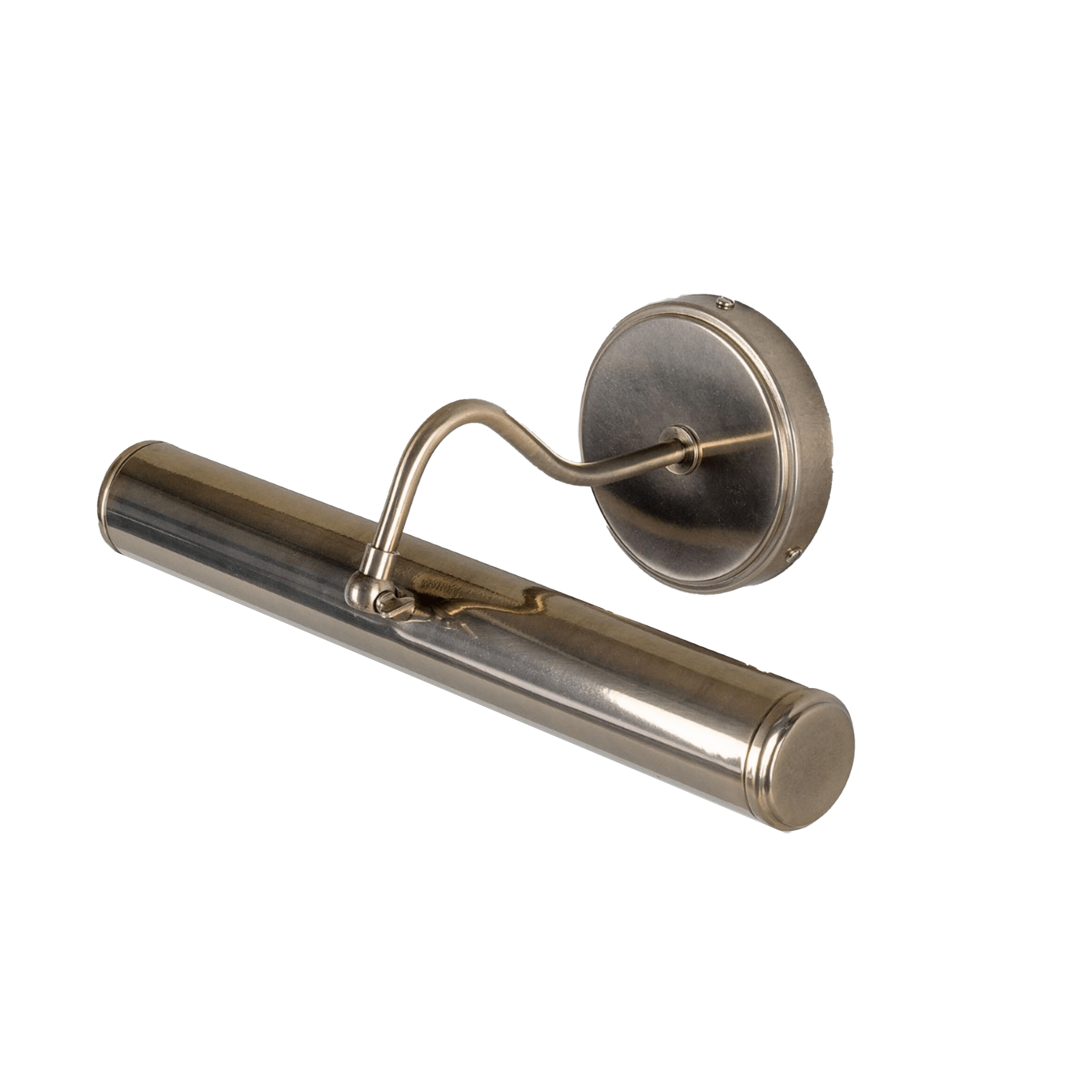 Mullan Lighting Lighting Antique Silver Elle Solid Brass Picture Light