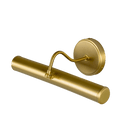 Mullan Lighting Lighting Satin Brass Elle Solid Brass Picture Light