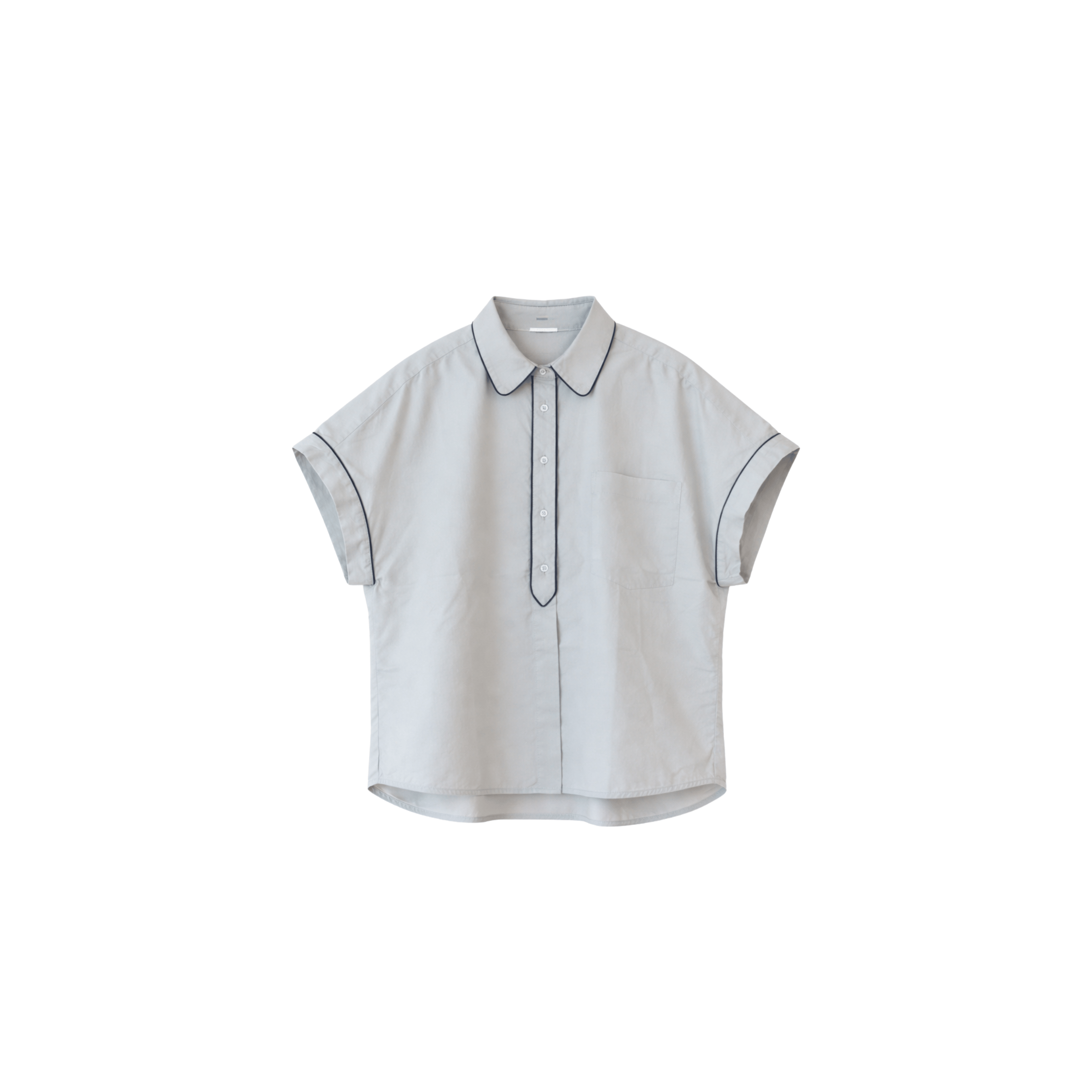 Pomandère SHOP Embroidered Collar Shirt