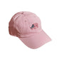 American Rhino Hats Pink Embroidered Hat