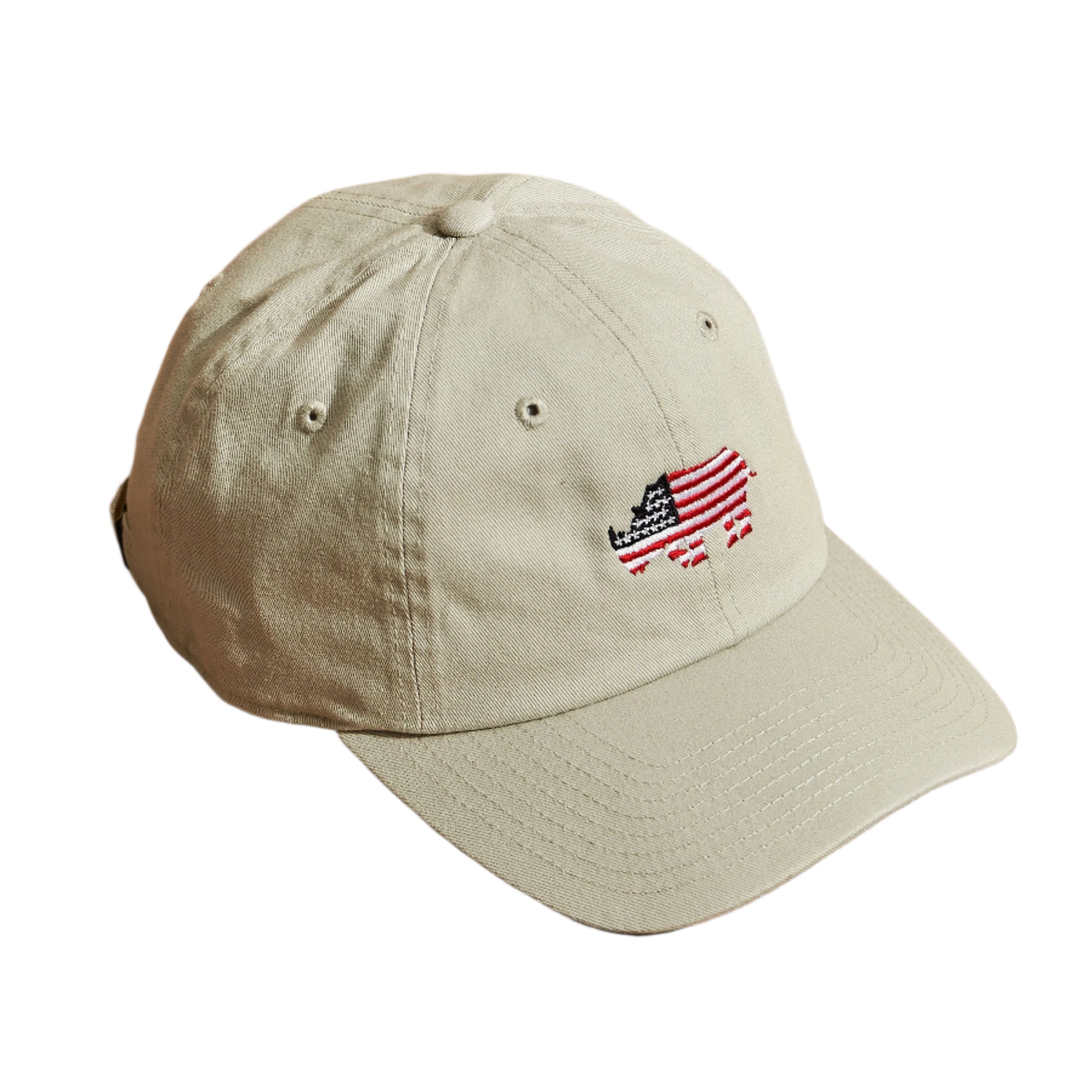 American Rhino Hats Stone Embroidered Hat
