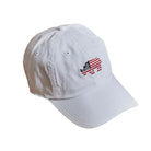 American Rhino Hats White Embroidered Hat