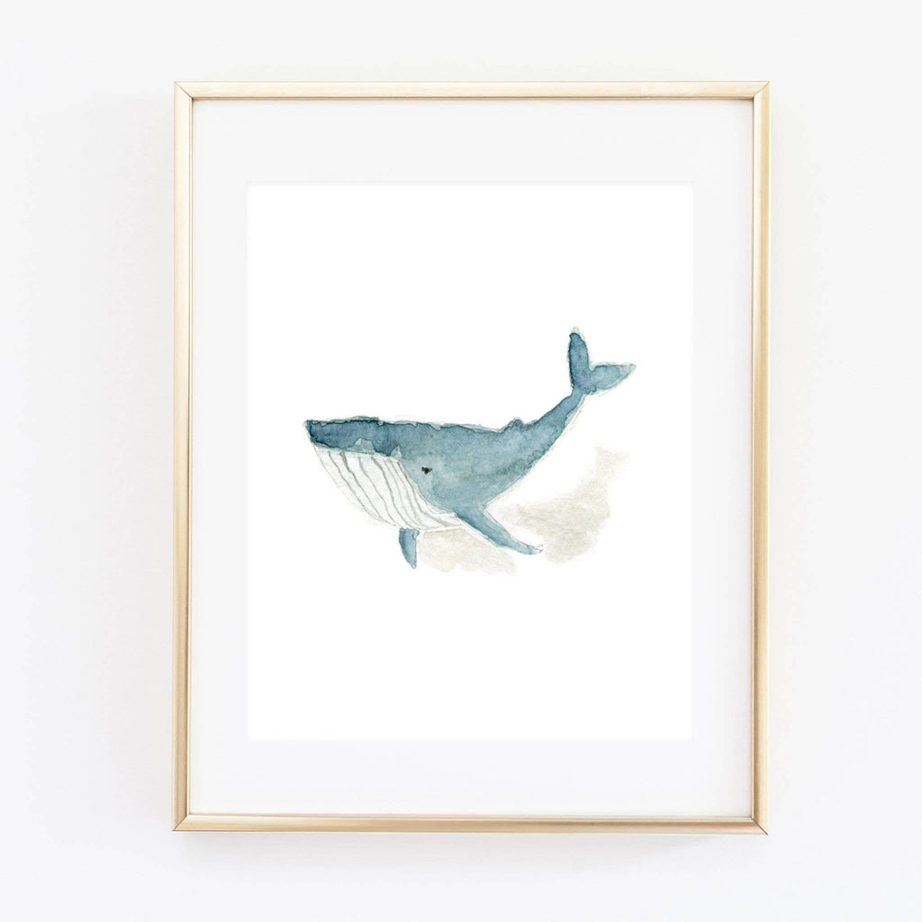 emily lex studio 8x10 emily lex studio - Whale art print