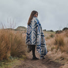 Beyond Borders Collective Blankets Blue Scale Epera Blanket