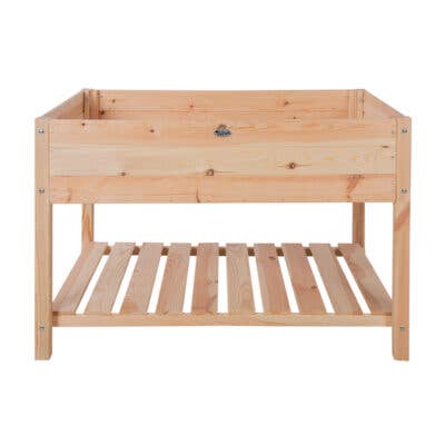 Esschert Design USA Esschert Design USA - Raised Planter Bed, Natural Wood - XX Large