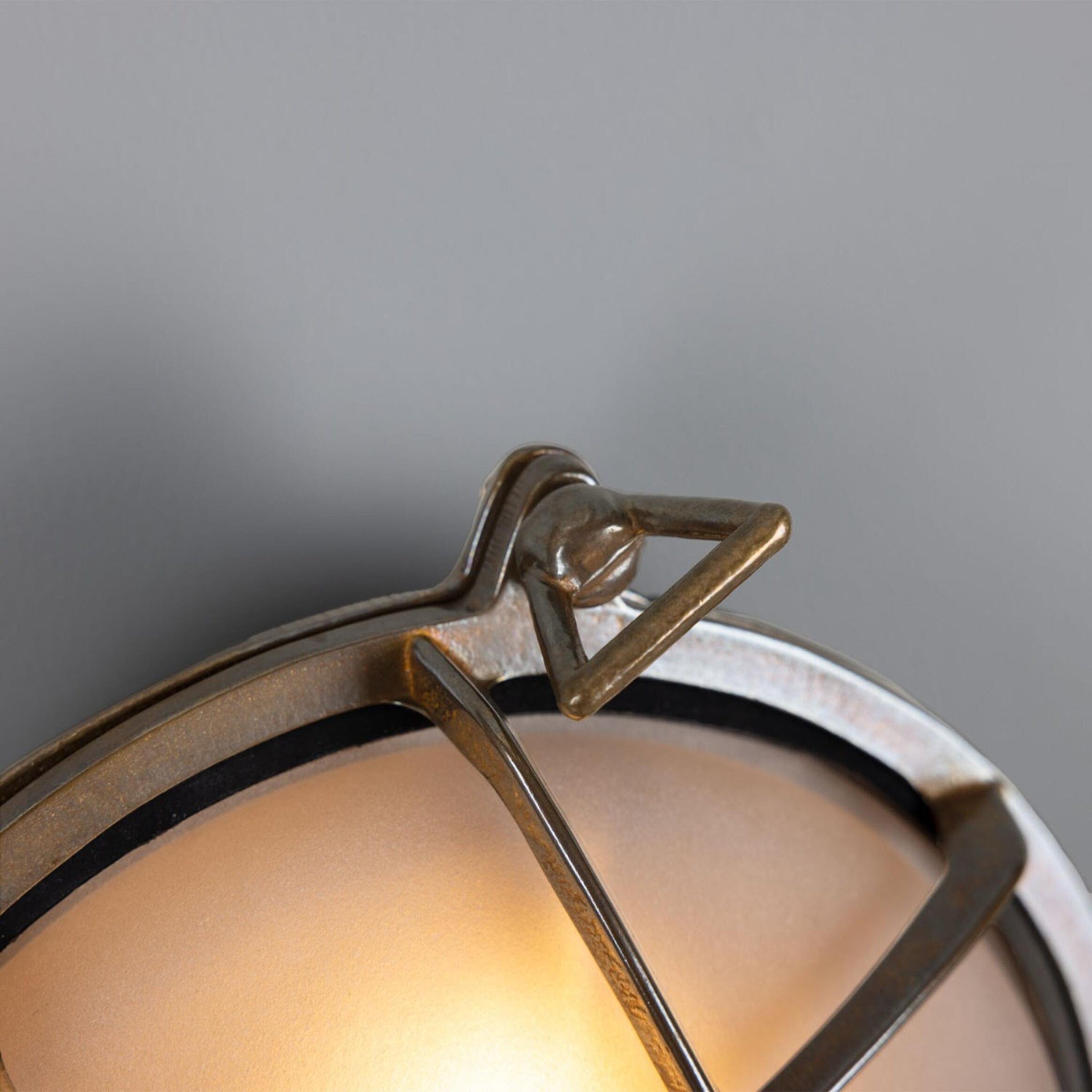 Mullan Lighting Lighting Evander Marine Outdoor Round Bulkhead Wall Sconce