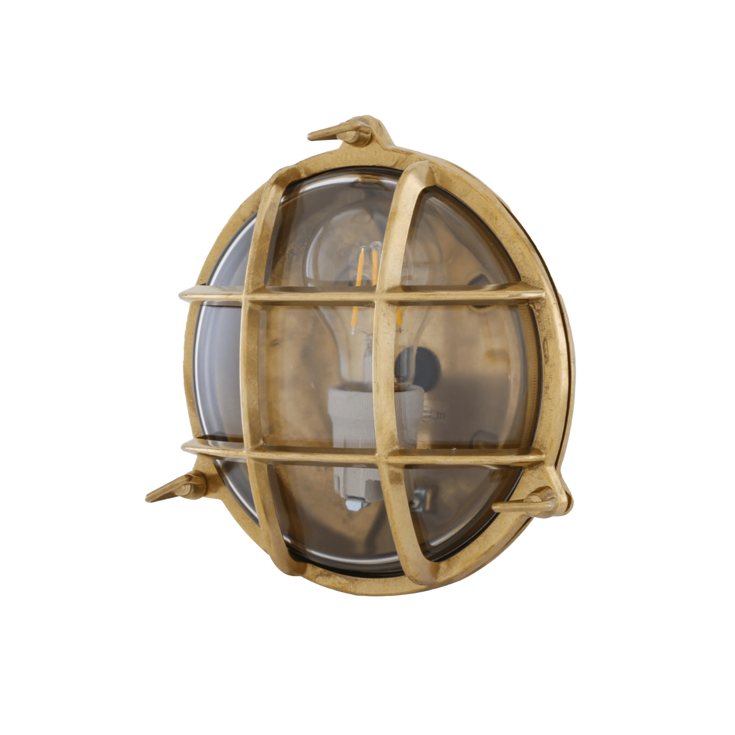 Mullan Lighting Lighting Evander Marine Outdoor Round Bulkhead Wall Sconce