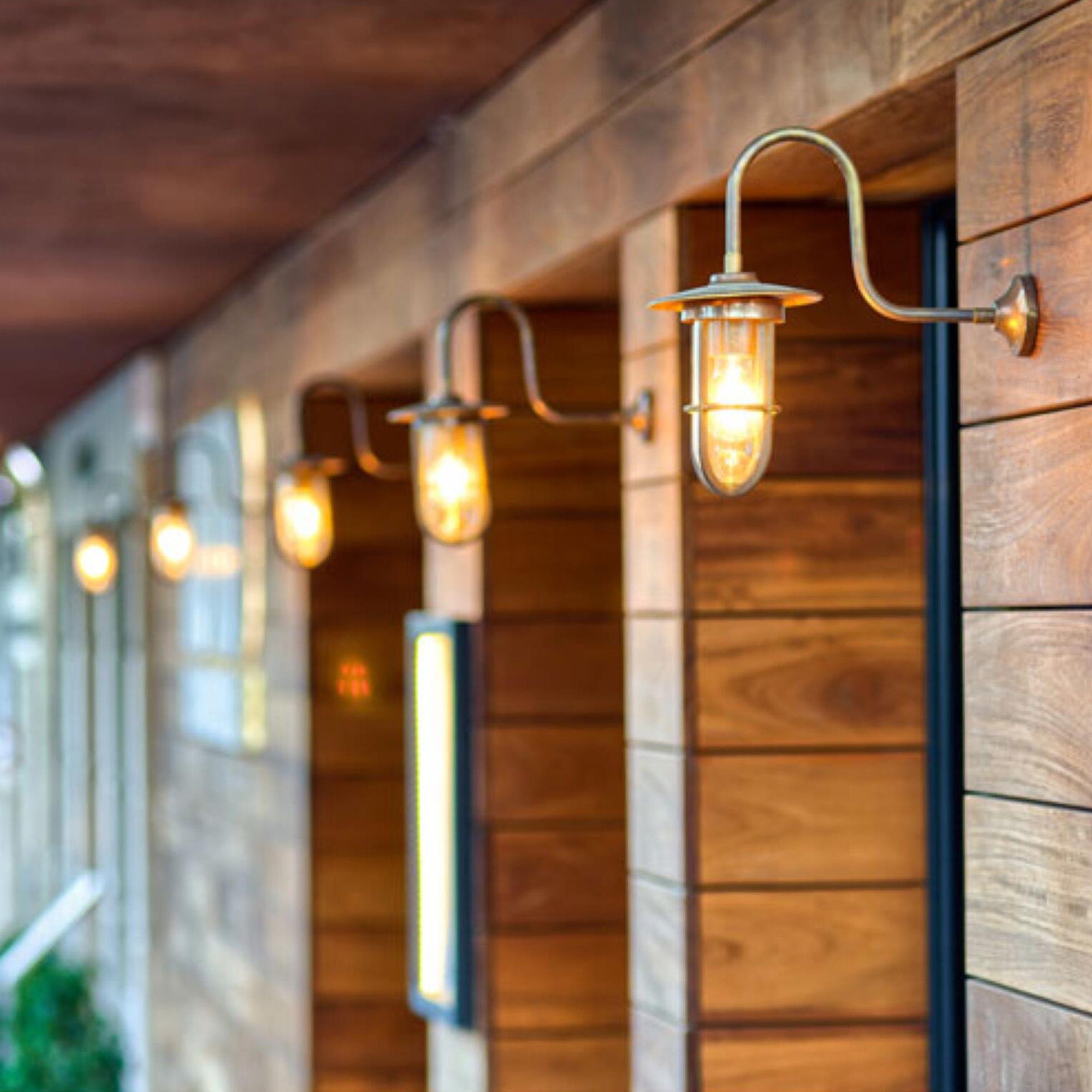 Mullan Lighting Lighting Fabo Well Glass Wall Sconce