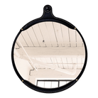 Lostine Wall Decor Round / Black Fairmount Mirror
