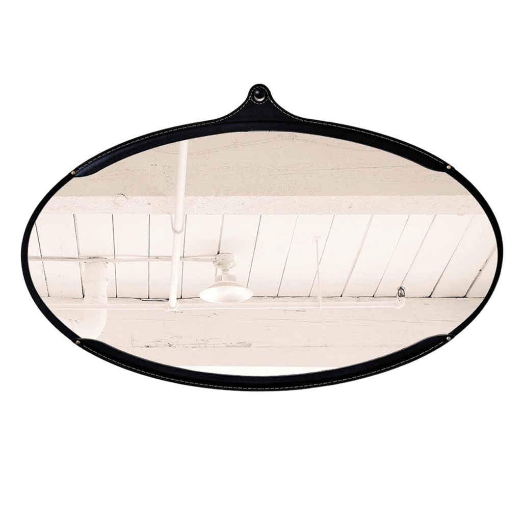 Lostine Wall Decor Wide / Black Fairmount Mirror