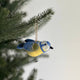 Ganapati Holiday Ornaments Blue Tit Felt Bird Ornaments, Various