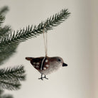 Ganapati Holiday Ornaments Sparrow Felt Bird Ornaments, Various