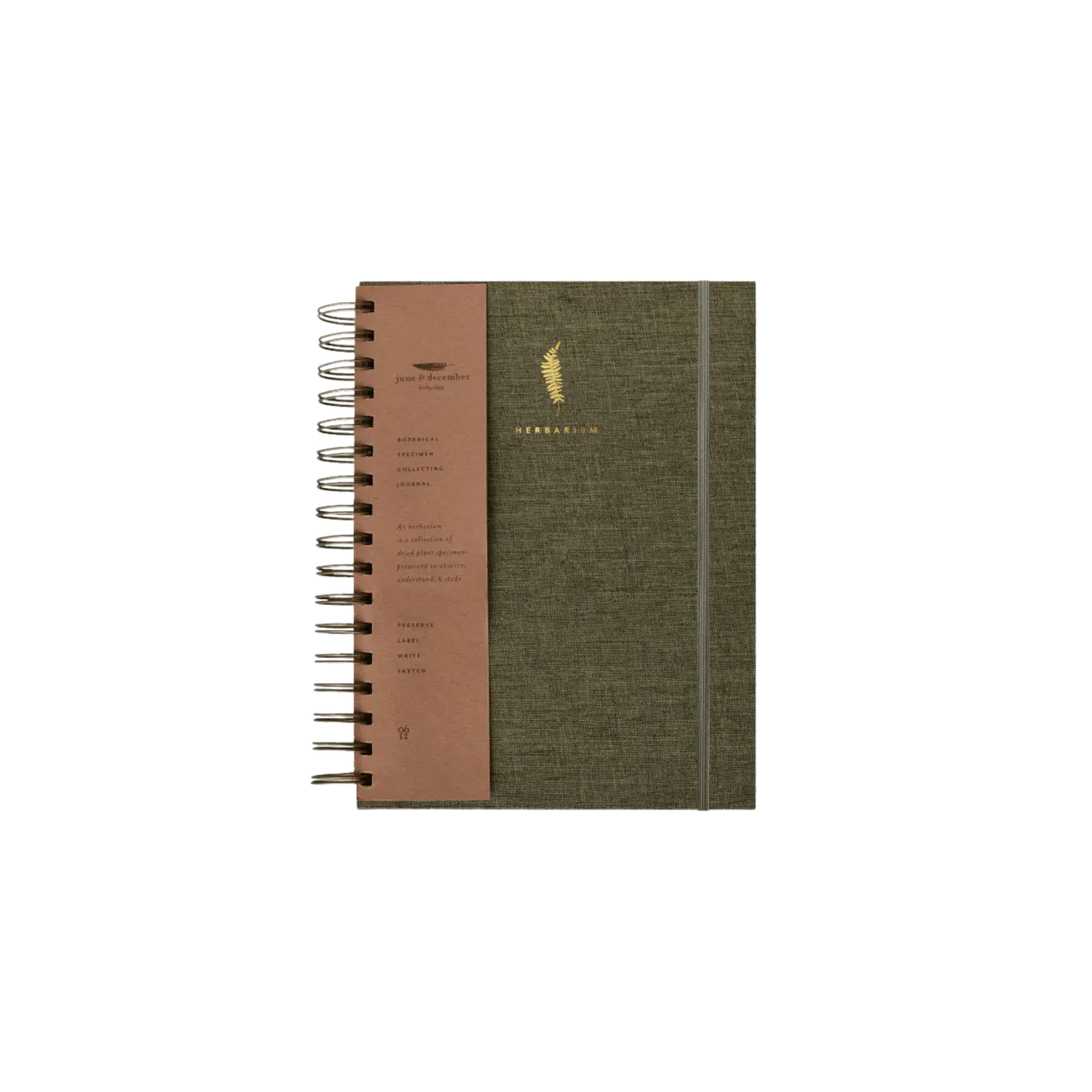 June & December SHOP Fern Herbarium Journal