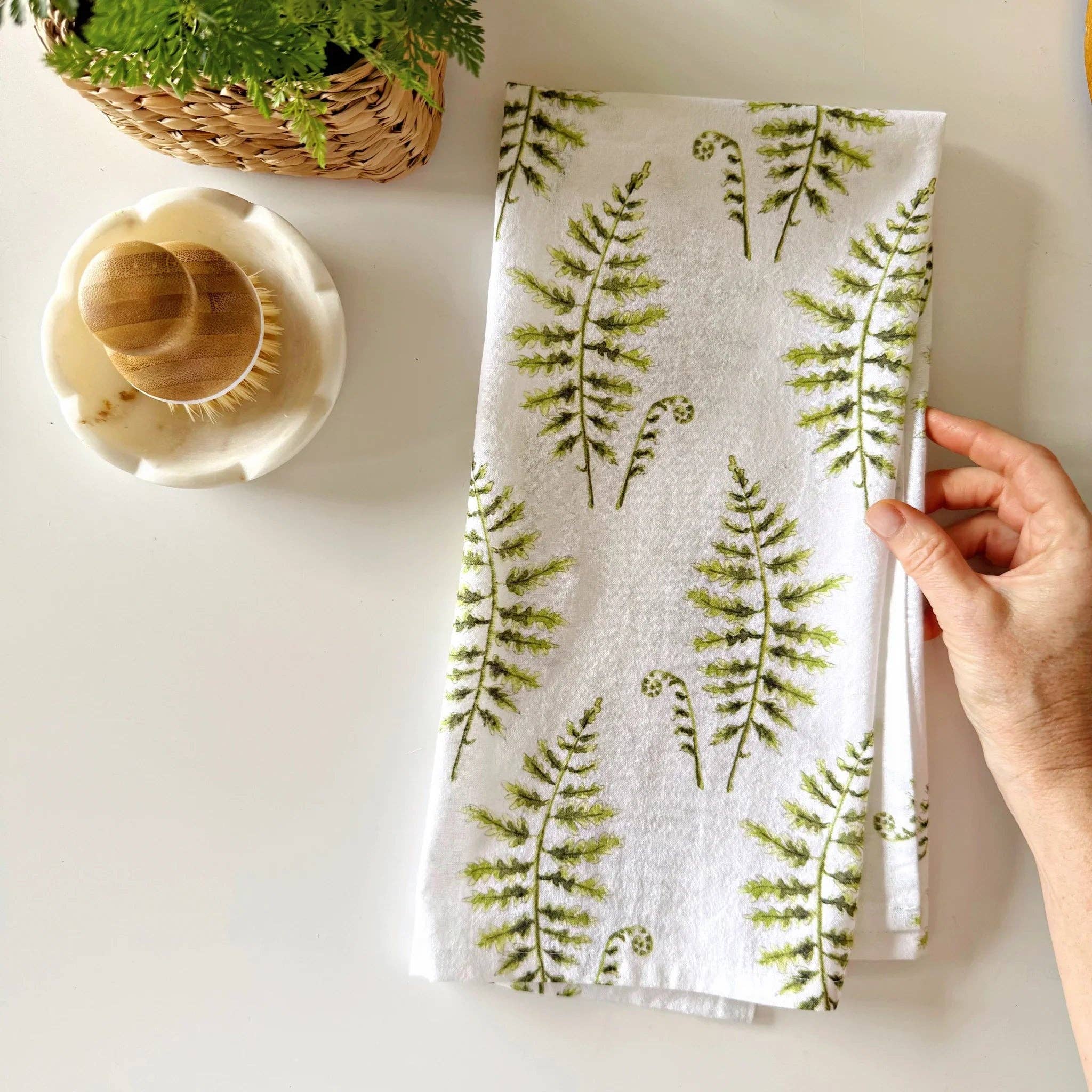 emily lex studio SHOP Fern Tea Towel