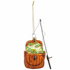 Primitives by Kathy SHOP Fishing Gear Glass Ornament