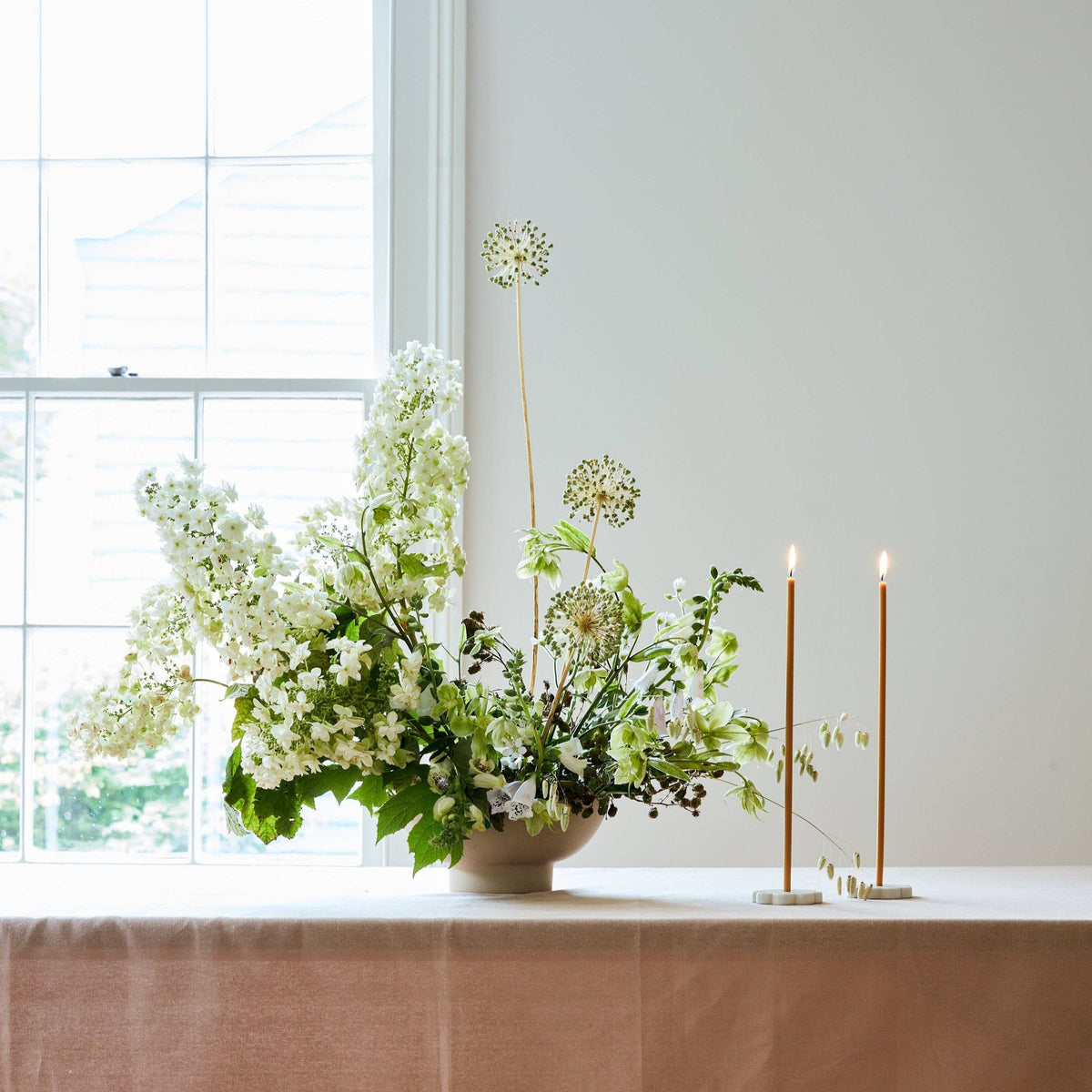 The Floral Society SHOP Fleur Long Stem Candle Holder