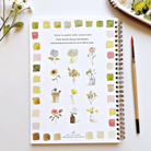 emily lex studio SHOP Flowers Watercolor Workbook