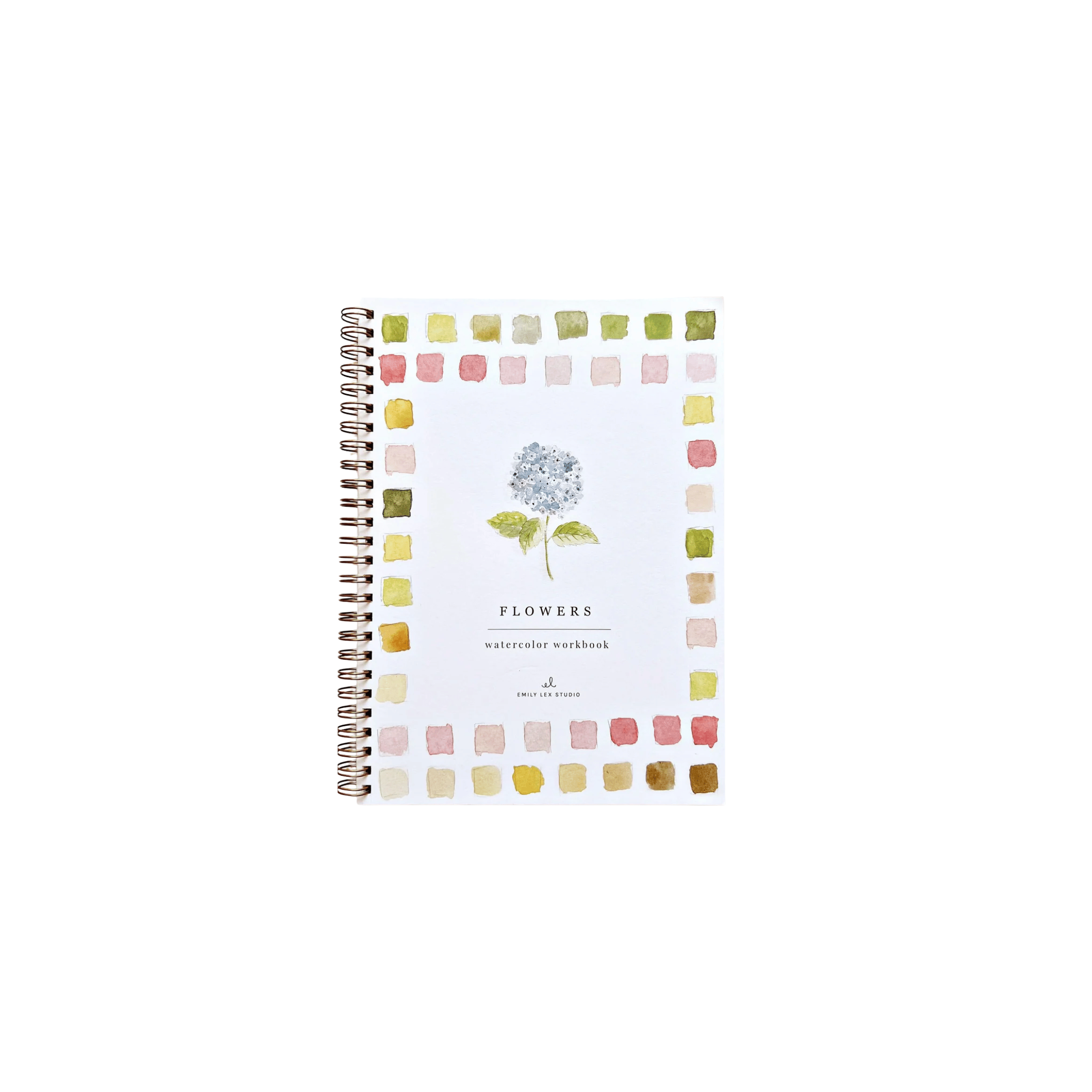emily lex studio SHOP Flowers Watercolor Workbook