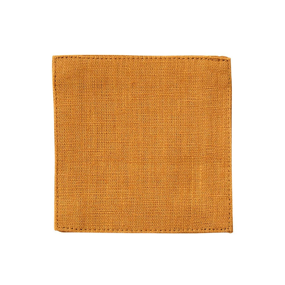 Fog Linen Work Fog Linen Work - Linen Coaster Caramel