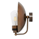 Mullan Lighting Lighting Galit Brass Dish Wall Light