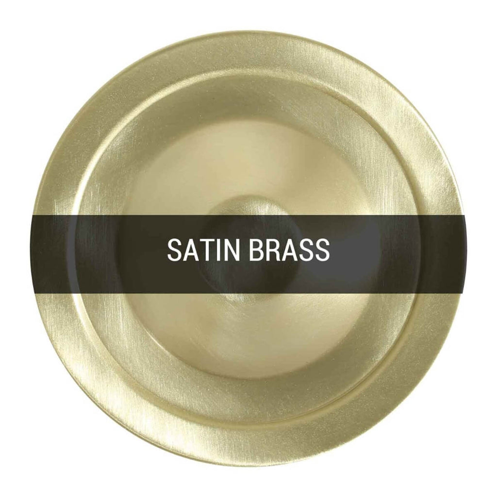 Mullan Lighting Lighting Satin Brass / Clear Galit Brass Dish Wall Light