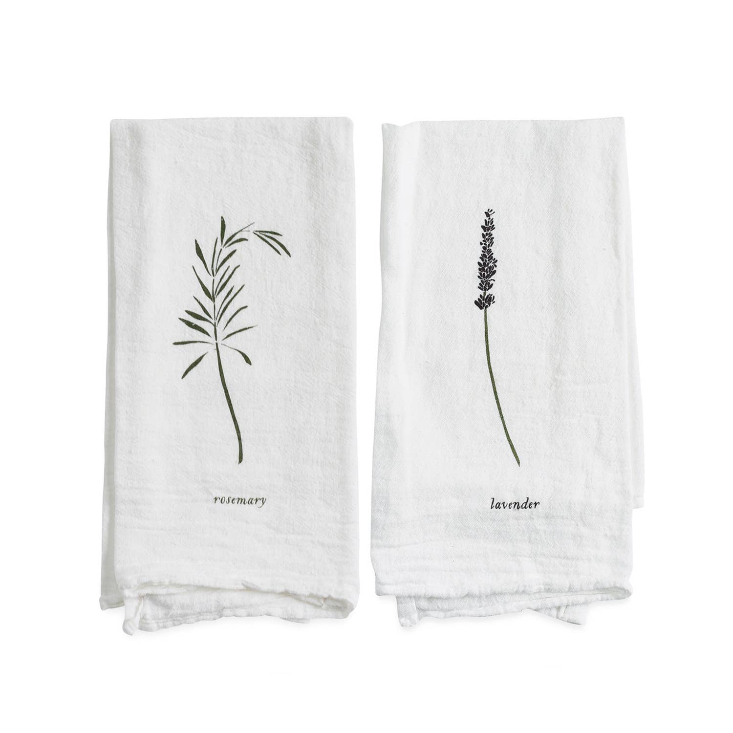 June & December Kitchen & Dining Garden Herb Napkins, Set of 4
