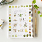 emily lex studio Garden watercolor workbook