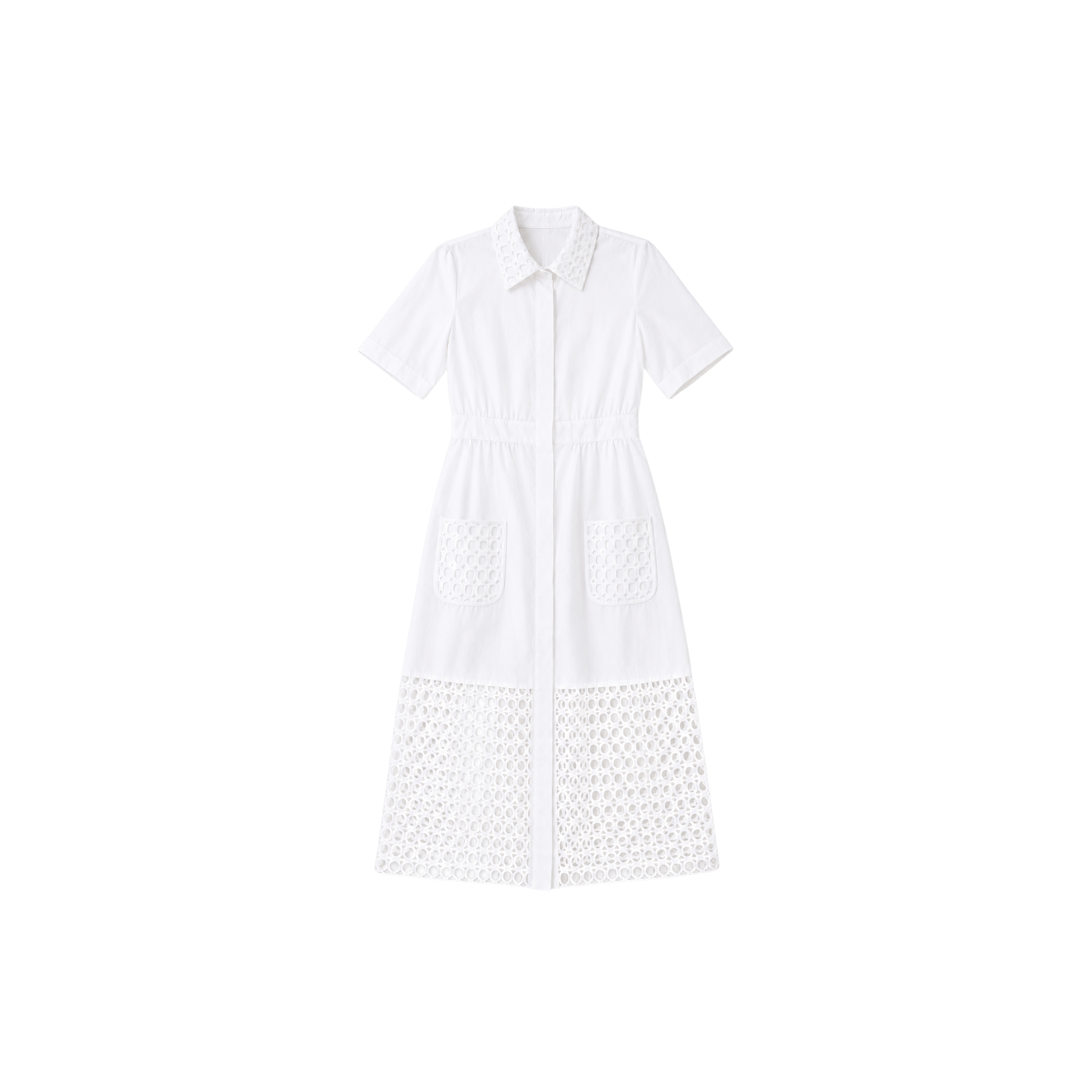 Nora Noh SHOP UK 8 / US 4 Geometric Key Shirtdress