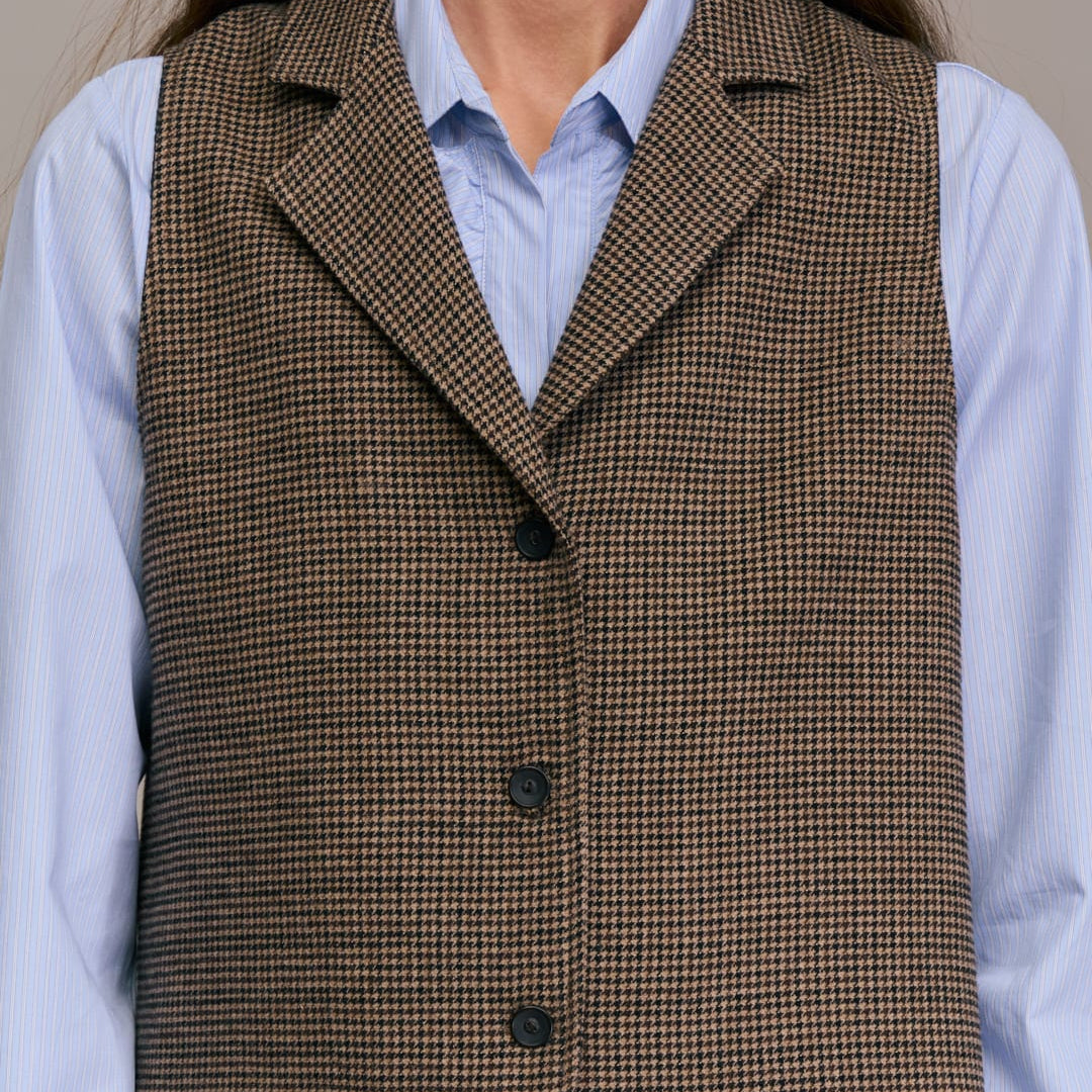 Diega Clothing Gilto Houndstooth Vest