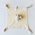 Viverano Organics Baby & Toddler Giraffe - Organic Baby Lovey Security Blanket Cuddle Cloth