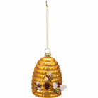 Primitives by Kathy SHOP Glass Beehive Ornament