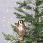 Primitives by Kathy SHOP Glass Screech Owl Ornament