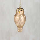 Primitives by Kathy SHOP Glass Screech Owl Ornament