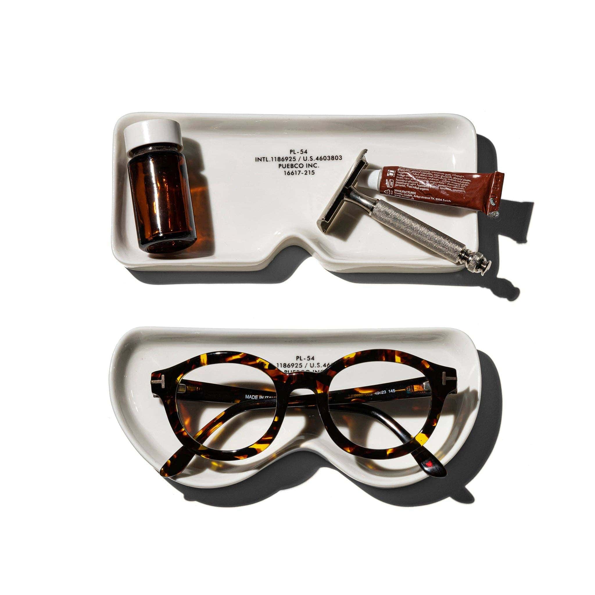 Puebco GLASSES TRAY - ROUND