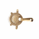 Civil Alchemy Barware Gold Cocktail Strainer