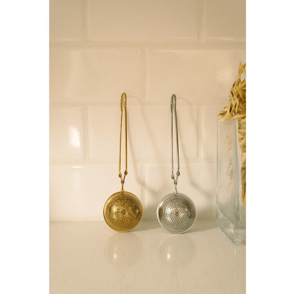 Bamboo Switch Gold Gold Tea Strainer / Infuser