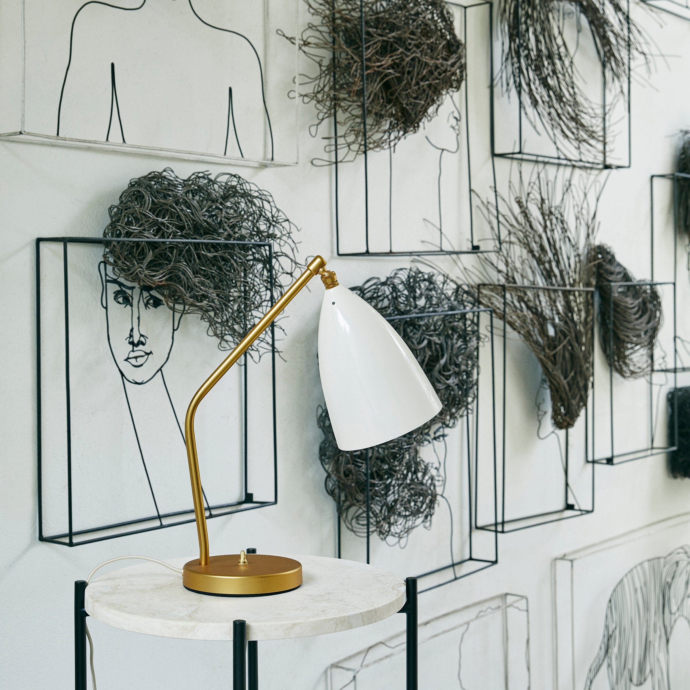 Gubi Lighting Gräshoppa Table Lamp