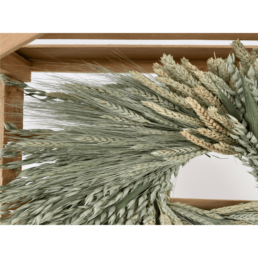 Andaluca Green Grains Clustered Wreath