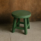 NACH Furniture SHOP Green Wooden Stool