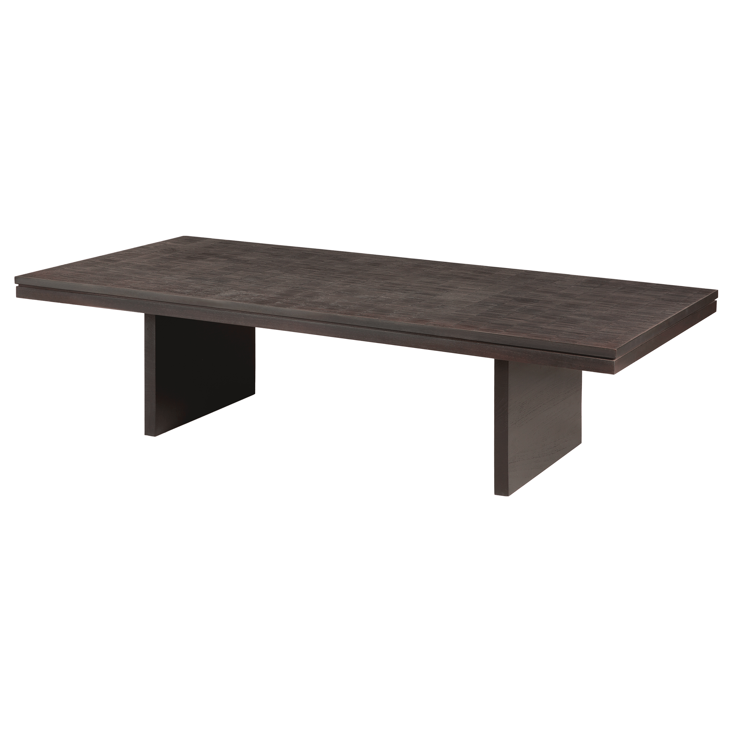 Ethnicraft Furniture 53.5" x 26" Grooves Coffee Table