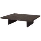 Ethnicraft Furniture 55" x 43.5" Grooves Coffee Table