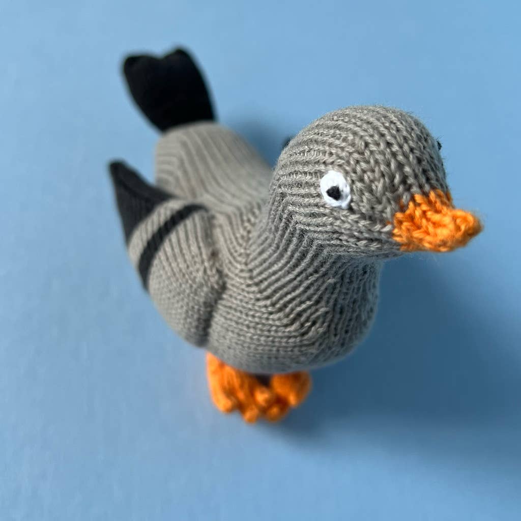 Estella SHOP Hand-Knit Pigeon Rattle