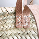 HandmadeBestSeller Handmade French Market Basket with Double Leather Handles