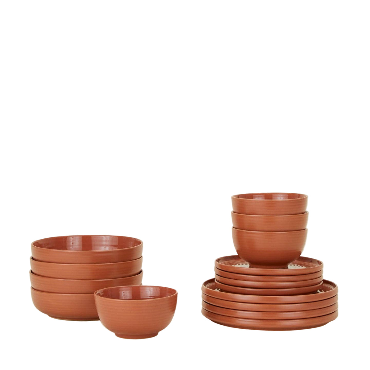 Hawkins New York Hawkins New York - ESSENTIAL DINNERWARE - 16 PC SET, TERRACOTTA