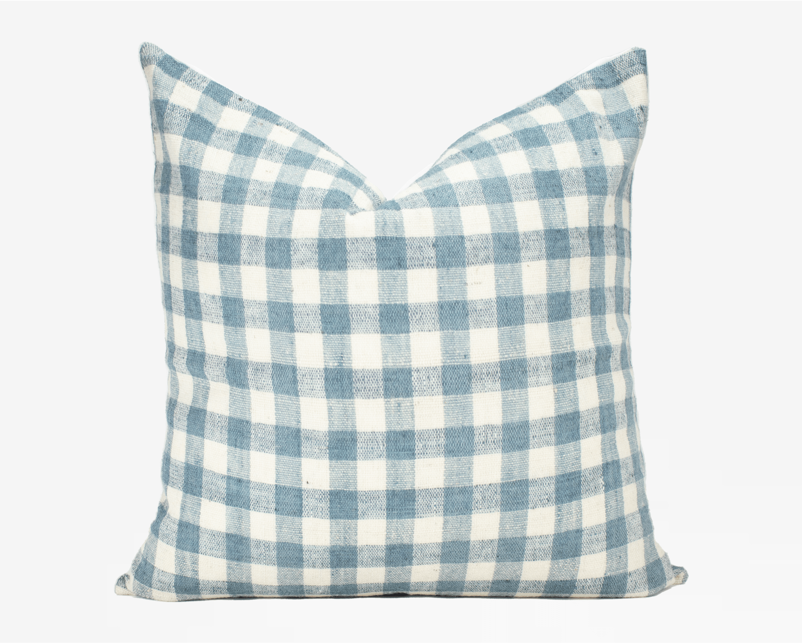 Heddle & Lamm 20" Heddle & Lamm - Reva Check - Mist Pillow Cover
