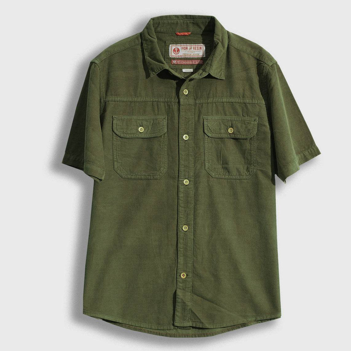 Iron & Resin SHOP Medium / Green Herman Shirt