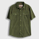 Iron & Resin SHOP Medium / Green Herman Shirt