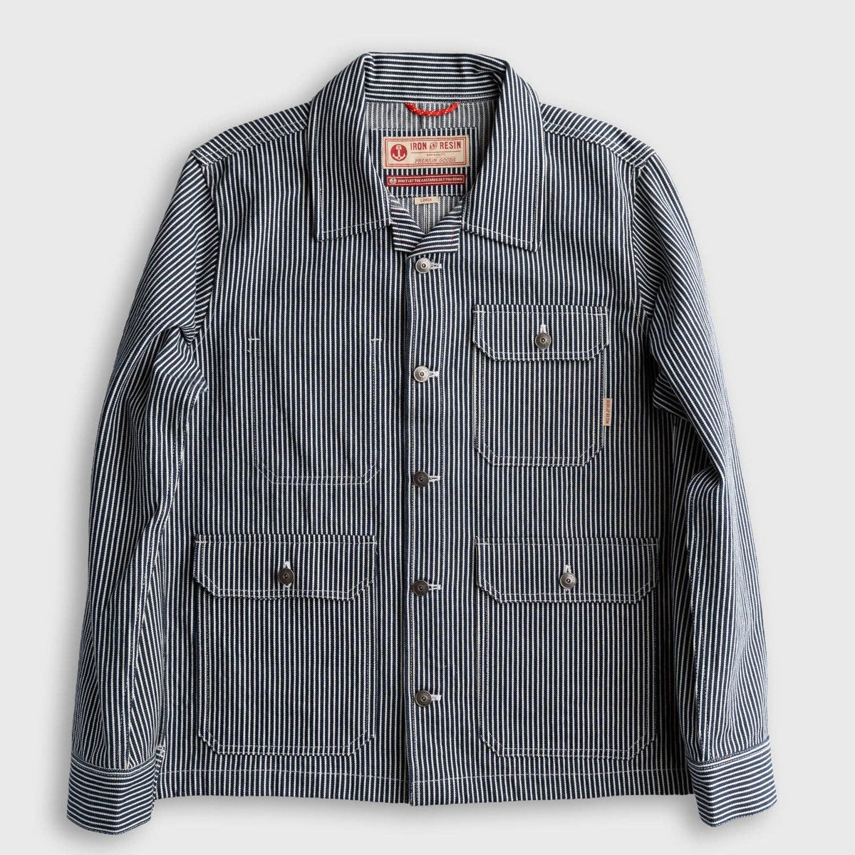 Iron & Resin SHOP Large Hickory Canvas Jacket