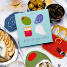 Piecework SHOP Hors D'Oeuvres Cocktail Napkins, Set Of 4