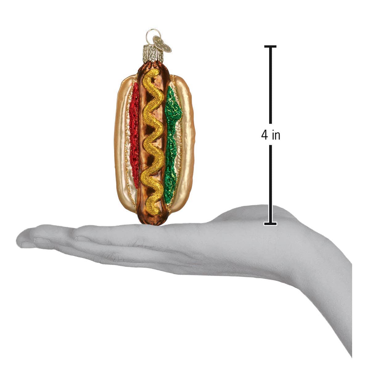 Old World Christmas SHOP Hot Dog Ornament